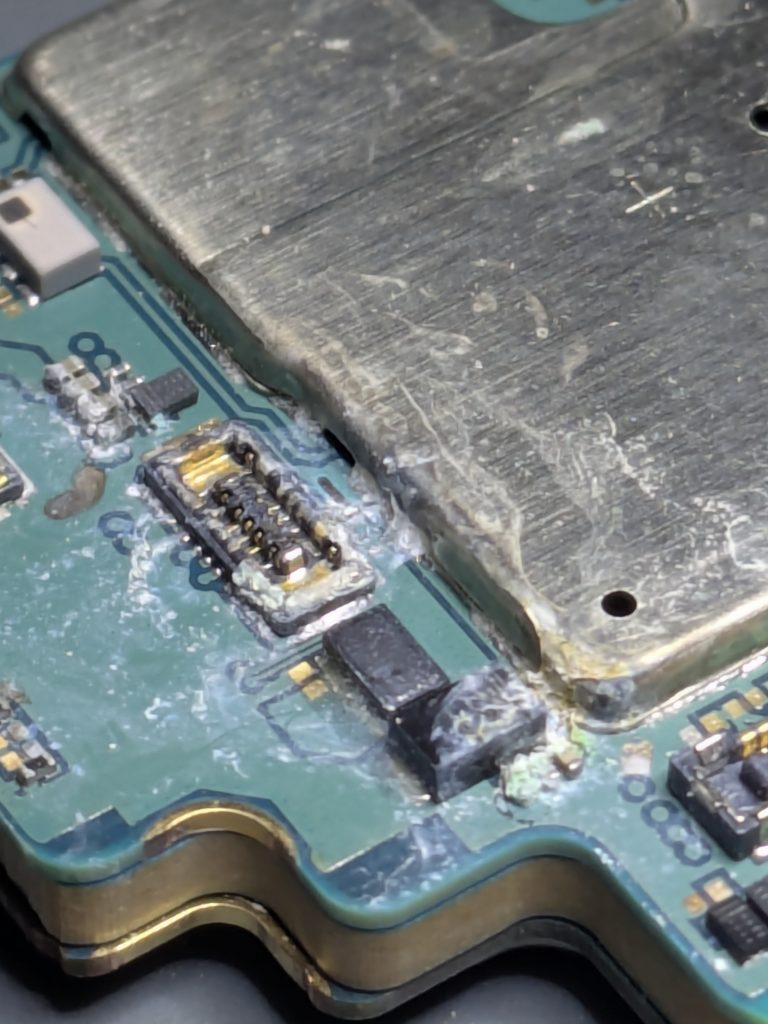 water damage repair on a samsung in Market Weighton