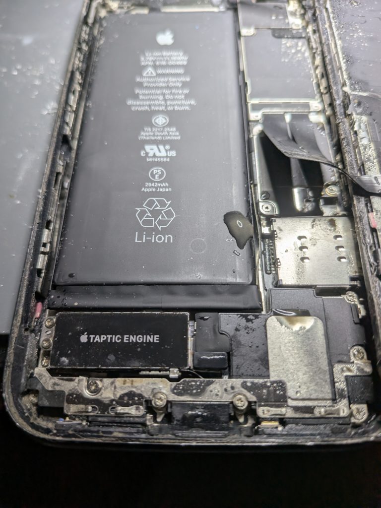 water damage repair on an iPhone in market Weighton
