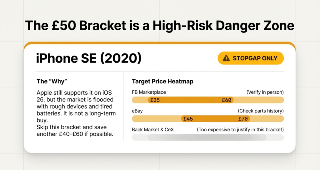 Where to buy the Best Used iPhones to Buy in 2026: Top Picks Under £50,