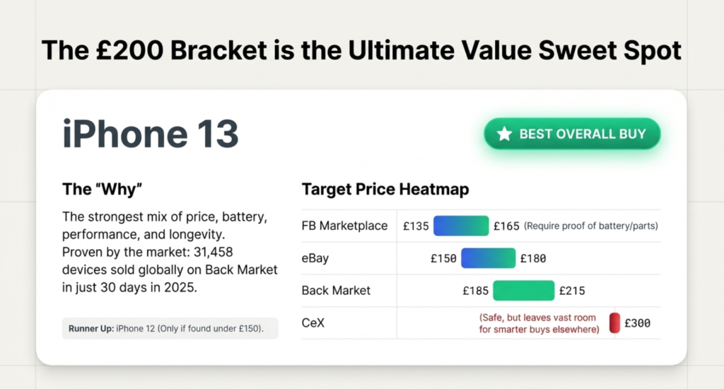 Where to buy the Best Used iPhones to Buy in 2026: Top Picks Under £200