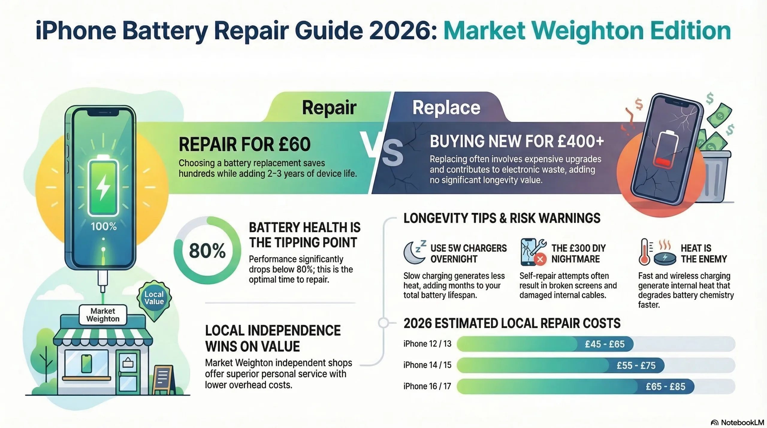 iPhone Battery Cost Market Weighton 2026: Real Prices 2 iphone battery costs market weighton