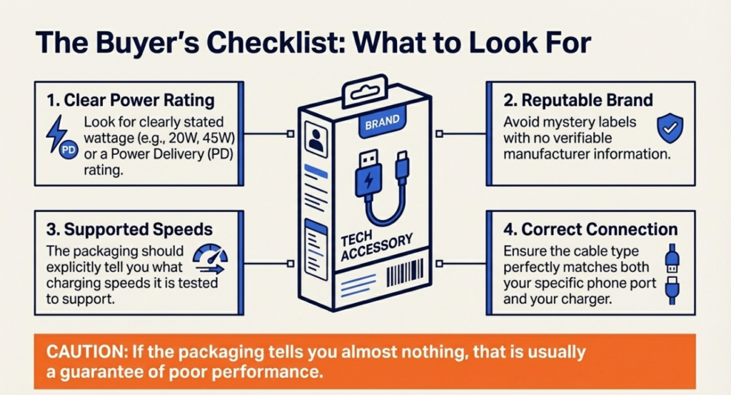 what to look for in a cable if your phone is charging slowly in Market Weighton